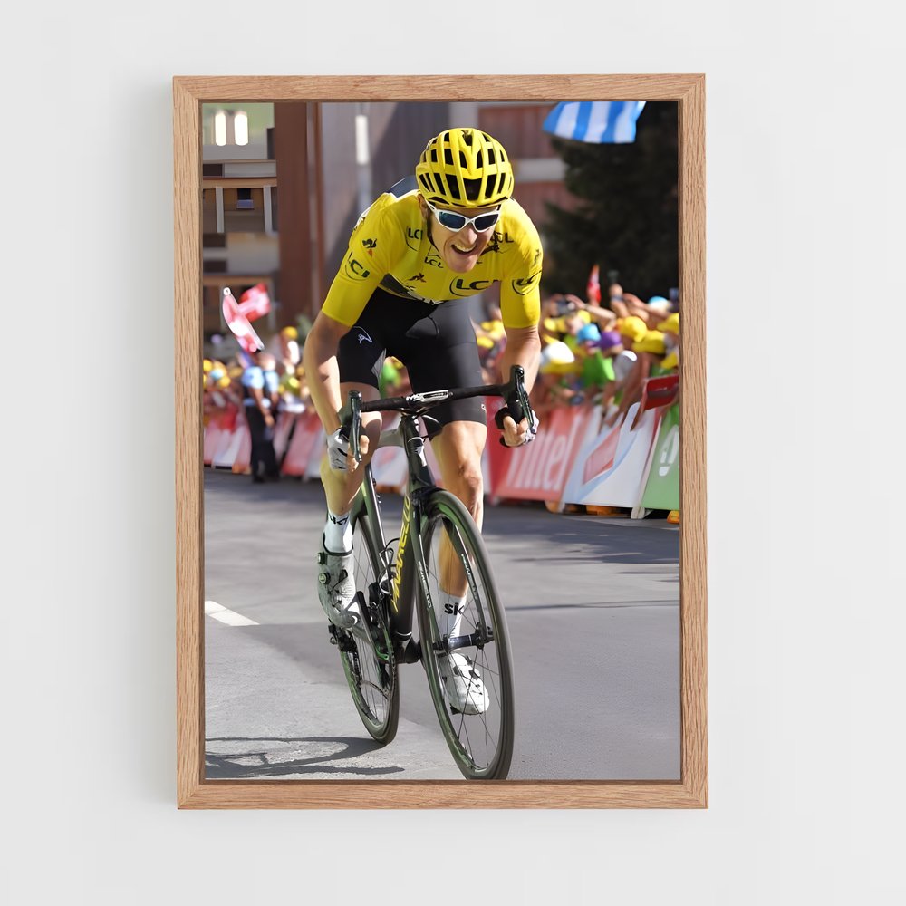 Poster L'Ascension de Geraint – affiche Cyclisme (vue 4)
